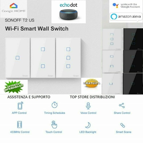 Interruttore luce wifi touch - interruttore,