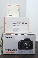 Canon EOS 600 D Kit | 18-55 e 55-250 | Confezione originale
