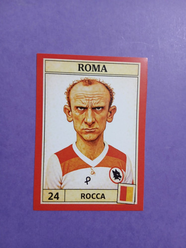 Figurina caricatura calciatori - figurina,