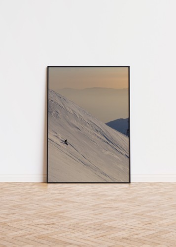 Poster snowboarder regalo