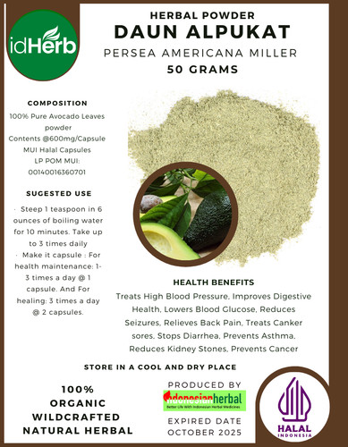 Polvere fresca daun alpukat - fresca,