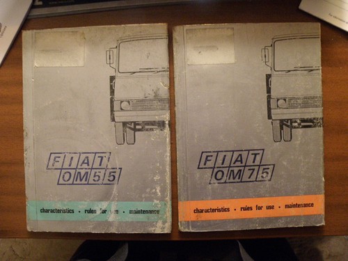 Fiat om55 truck - 75, manuale