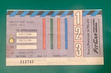 Coppa UEFA 1990/1991 FC INTERNAZIONALE vs PARTIZAN BEOGRAD