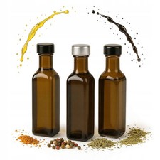 10x Bottiglie di Vetro 100ml