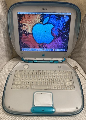 Apple ibook vintage clamshell - apple,