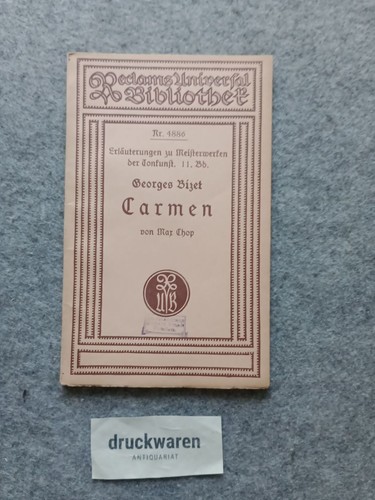 Georges bizet carmen oper - carmen,