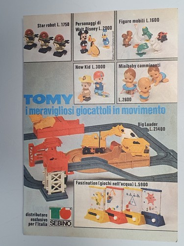 Advertising tomy - tomy, i