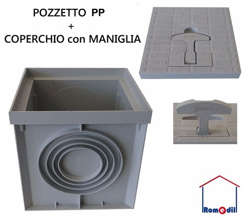 Pozzetto h 30 plastica - 30,