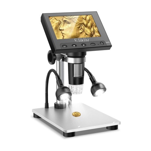 Elikliv lcd microscopio - elikliv, 4,3''