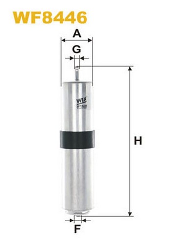 Wf8446 filtro carburante - wf8446, per