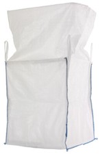 10 pezzi BIG BAG BigBags 90x90x110 1000 KG con grembiule smaltimento merci sfuse
