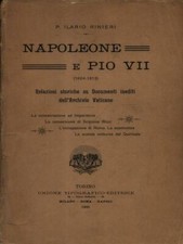 NAPOLEONE E PIO VII PRIMA