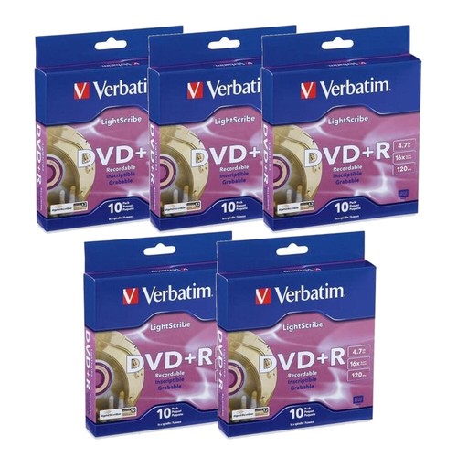Verbatim lightscribe dvd - lightscribe, dvd+r
