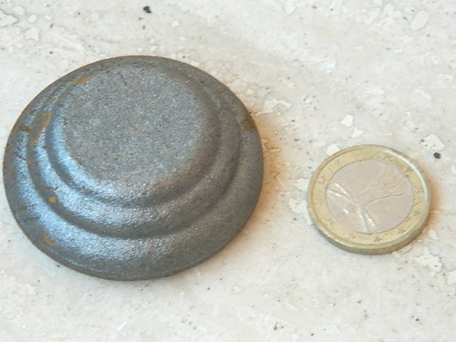 Piastra base tonda ferro - piastra, in