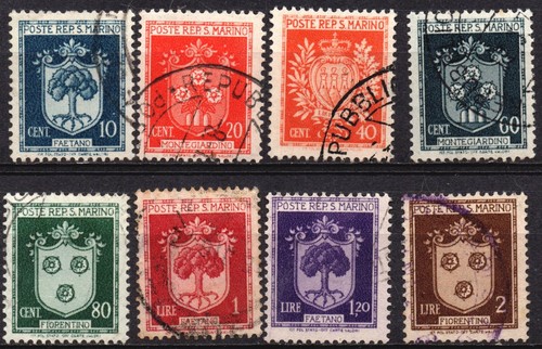 San marino 1945 1946 - marino,