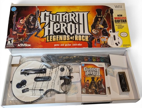 Nintendo wii guitar hero - nintendo,