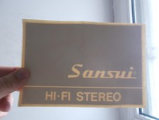 Adesivo SANSUI - HI-FI STEREO