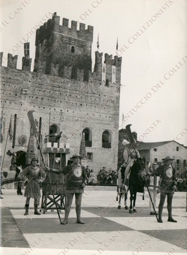 1954 marostica castello - 1954,