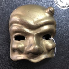 maschera in bronzo piccola