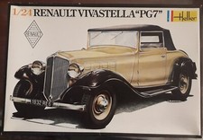  HELLER 1/24 KIT RENAULT VIVASTELLA "PG7" N°724  OBSOLETO IN OTTIMO STATO
