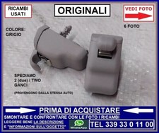 GANCIO GANCI ALETTA TENDINA PARASOLE SINISTRO DESTRO FIAT PANDA 3 mod. 312