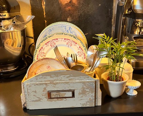 Scatola legno portaoggetti - scatola,