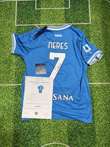 Maglia napoli autografata - maglia,