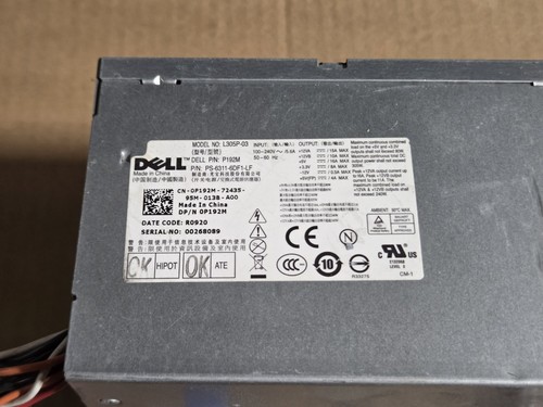 Alimentatore dell 305w - 305w, per
