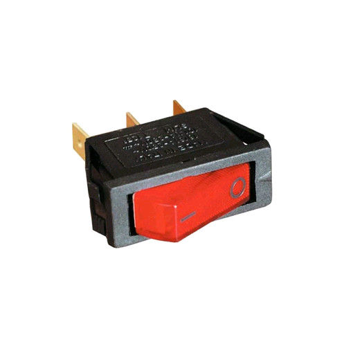 Interruttore luminoso rosso - interruttore,