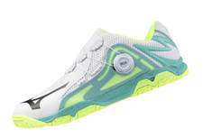 Scarpe da ping pong unisex Mizuno Wave Medal BOA scarpe da interno lime nuove con etichette 81GA201202