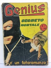 85932 GENIUS n. 1 - Fotoromanzo - Segreto mortale - Furio Viano 1966