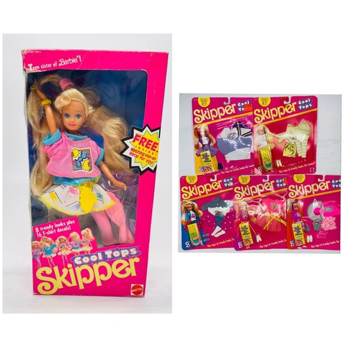 Barbie 1989 cool tops skipper - barbie,