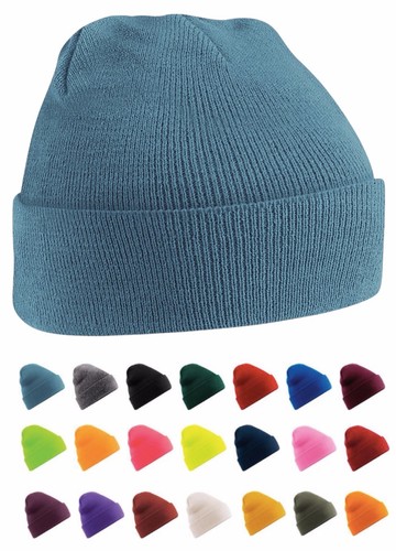 Maglia liscia cappello sci - liscia, blu
