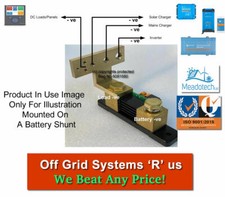 Barra bus DC adatta per monitor batteria Victron BMV-712 Shunt