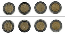 4 Monete 500 Lire - Repubblica