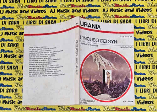 Book libro incubo dei syn - *book, l'incubo