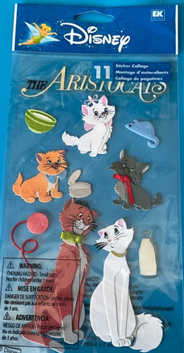 Adesivi disney aristogatti - adesivi,