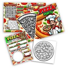 Confezione Bomboniere Pizza Party 36 Pezzi - Regali Divertenti ed Emozionanti per Feste Bambini