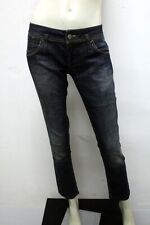 Tommy Hilfiger Jeans Donna Pantalone Taglia 30 / 44 Jeans Blu Pant Pants Cotone