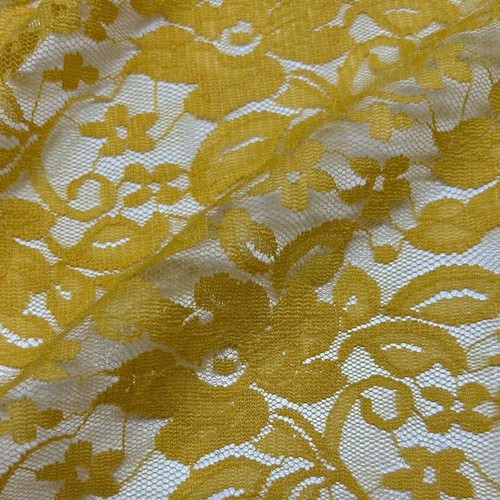 Tessuto pizzo elastico fiori - elastico,
