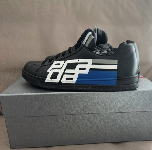 Prada avenue sneakers pelle - prada,