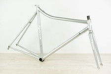 ROSSIN (?) TELAIO VINTAGE 55 57 ACCIAIO BICI CRONOMETRO OLD TT CRONO ANNI 90 COLUMBUS M