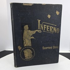 Dante's Inferno Antique 1880s