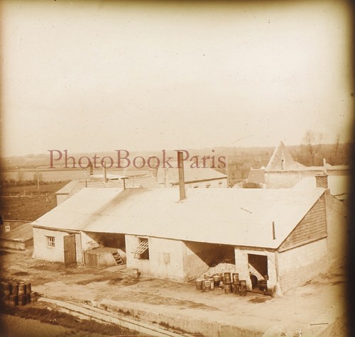 Farm barile c1920 - farm, placca