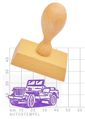Willys jeep come timbro - mb,