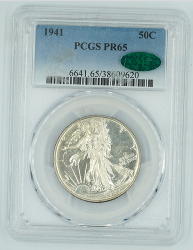 Mezzo dollaro 1941 pcgs - mezzo,