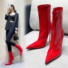 Stivaletti donna a punta tacco