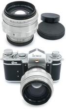 Rectaflex mount Zeiss Jena Biotar 75mm f1,5 Italy Italian camera. Rare.