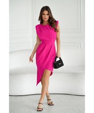 Vestito corto elegante - Rosa