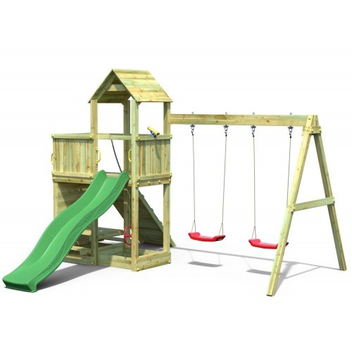 Parco giochi legno per - parco, in
